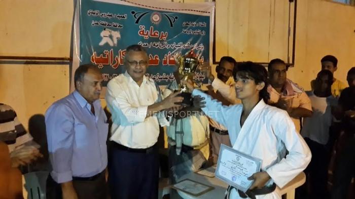 وحدة عدن يحقق المركز الأول في البطولة المفتوحة للعبة الكاراتيه