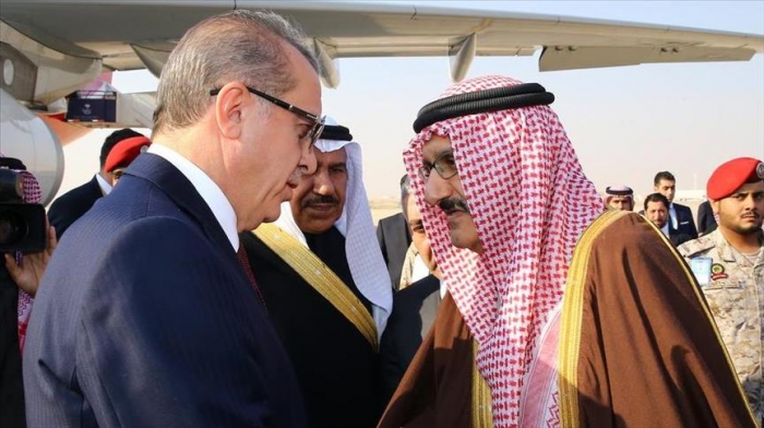 أردوغان يصل السعودية في زيارة رسمية