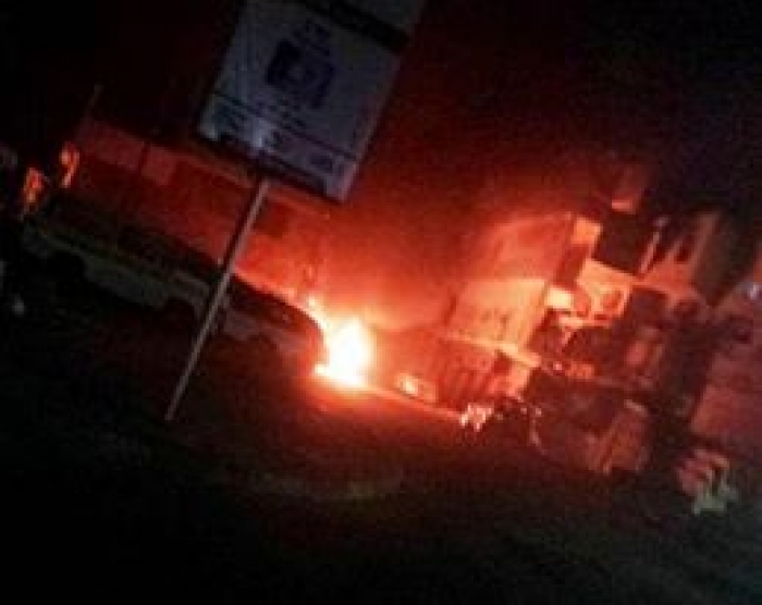 الصور الاولية للانفجار الذي هز مدينة كريتر قبل قليل