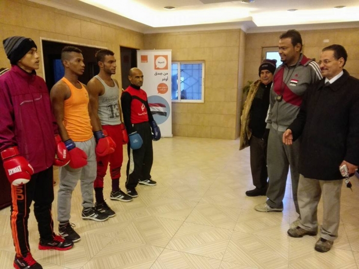 بعثة نادي شمسان للملاكمة تشيد باهتمام ودعم رئيس الجالية اليمنية في الاردن..
