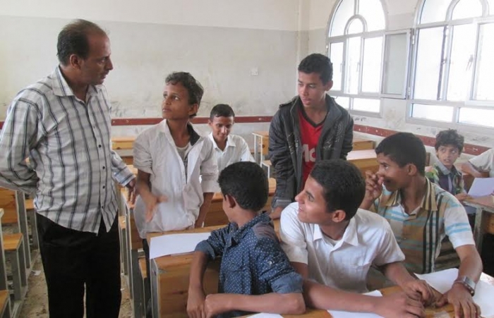 جمعية رفد تدشن البرنامج التدريبي في مهارات تعلم اللغة الانجليزية لطلاب مدرسة الشهيد القطيبي بردفان