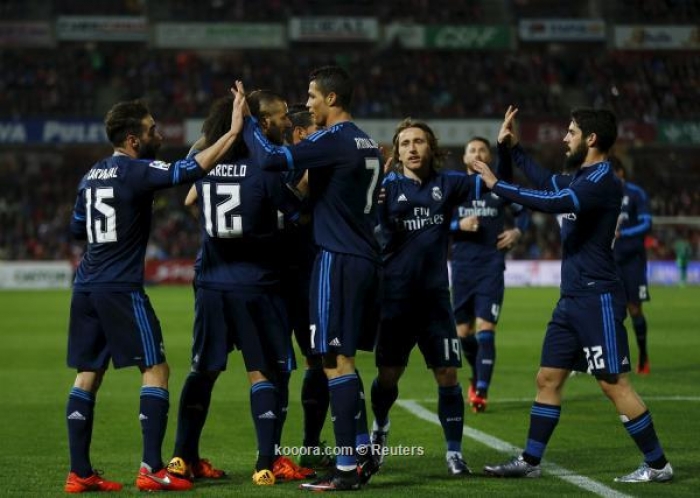 صاروخ مودريتش ينقذ ريال مدريد من فخ غرناطة