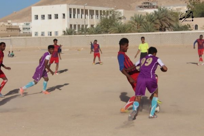 أهلي العيدروس يكتسح العين بالأربعة في كاس الوسيم بسيئون
