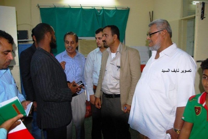علوي النوبة وكيل محافظة عدن:هدف وصول بعثة طبية هندية لعدن هو للتقليل من معاناة مئات الجرحى الذين لم يتمكنوا من السفر للعلاج في الخارج