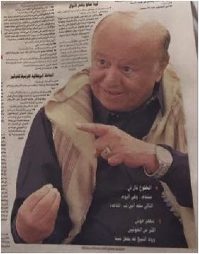 هادي : نطبق خطة نابليون .. وحينما نستيعد تعز والحديدة ستسقط صنعاء