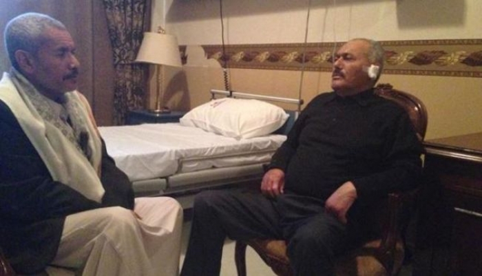 صحيفة اماراتية : المخلوع صالح يحتضر