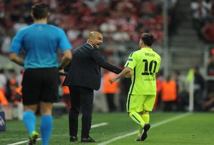 جوارديولا يجدد آمال مانشستر سيتي في ضم ميسي