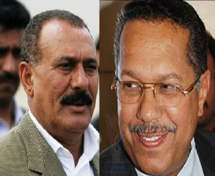 مصادر تكشف موقف صالح لحظة سماعه خبر القرار الجمهوري بتعيين علي محسن وبن دغر