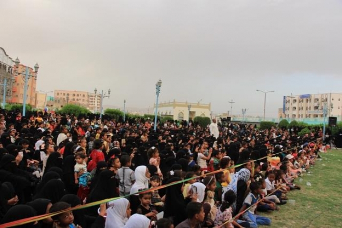 جمعية الاصلاح الاجتماعي الخيرية  تختتم فعاليات يوم اليتيم العربي بحفل للقطاع النسائي بسيئون