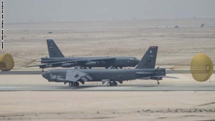 لأول مرة.. قاذفات "بي52" الأمريكية تصل قطر لمحاربة داعش
