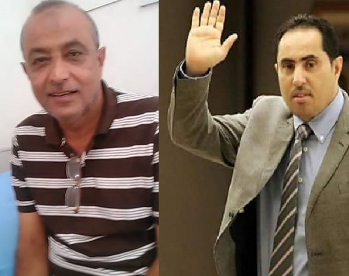 الوزير نايف البكري يطمئن على صحة الكابتن ناصر العقربي