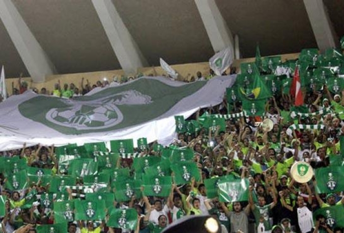 رابطة الأهلي السعودي تلغي التيفو أمام الهلال
