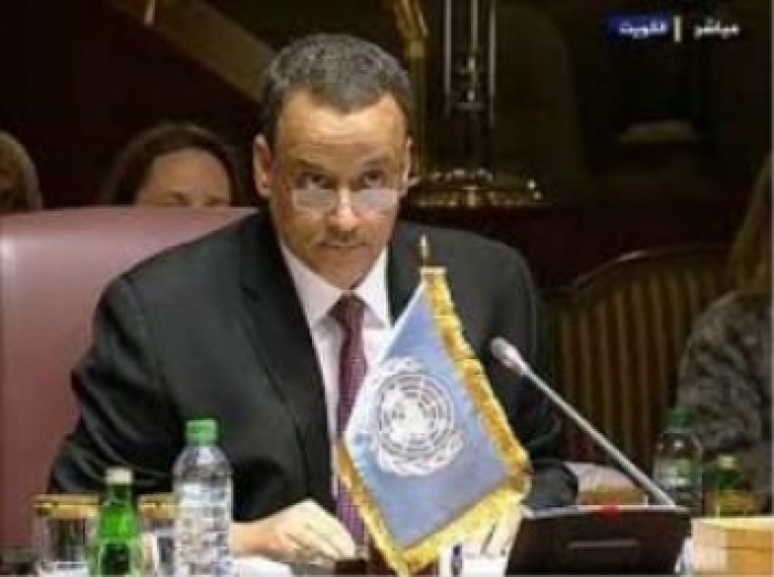 لأول مرة يدين الخروقات في تعز .. أبرز ما جاء في المؤتمر الصحفي لولد الشيخ بشأن مشاورات الكويت