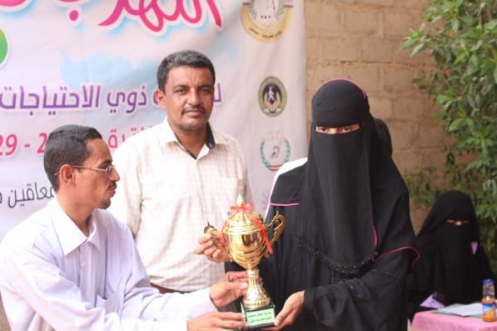 تدشين المهرجان الرياضي والثقافي والترفيهي والإنشادي الأول لجمعيات ذوي الاحتياجات الخاصة بسيئون ..