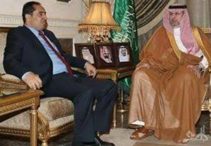وزير الشباب والرياضة  نايف البكري يبارك لـ  بن مساعد بمناسبة تعيينه رئيسا لهيئة الرياضة السعودية