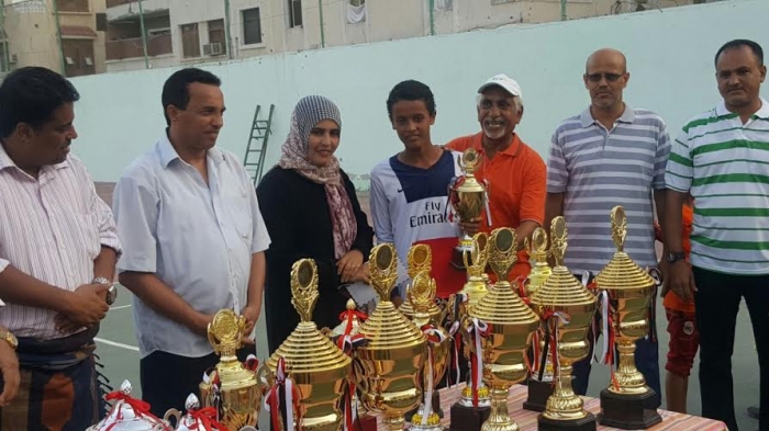برعاية معالي وزير الشباب والرياضة نايف البكري :  ختام رائع لبطولة عدن للتنس للفئات العمرية
