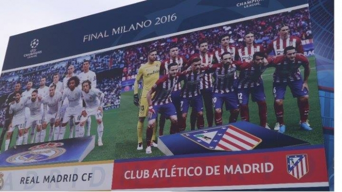 الريال في مواجهة أتلتيكو مدريد في نهاية أبطال أوروبا على ملعب "جيوسيبي مياتزا" بميلانو