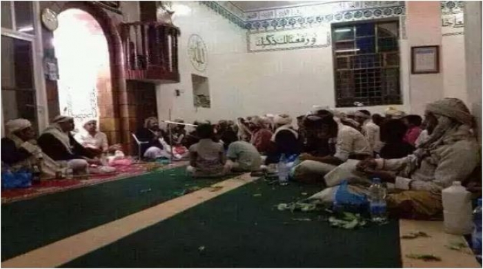 بالصورة : هذا سمحت جماعة الحوثي في المساجد خلال رمضان بدلاً عن «صلاة التراويح»