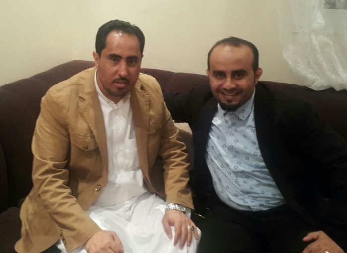 محمد بن نائف في منزل وزير الشباب البكري "اجمل التهاني "