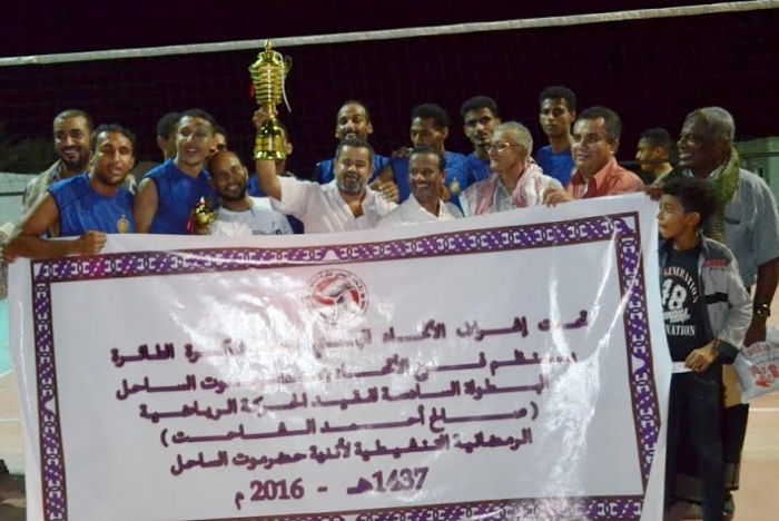وحدة شحير يطير بكأس بطولة طائرة الشاحث الرمضانية