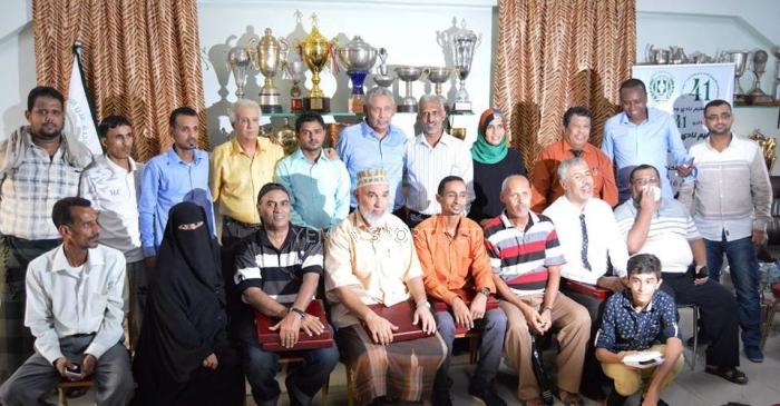 في حفل بهيج وحضور متميز : وحدة عدن يكرم نجوم واساطير النادي على مـر التاريخ
