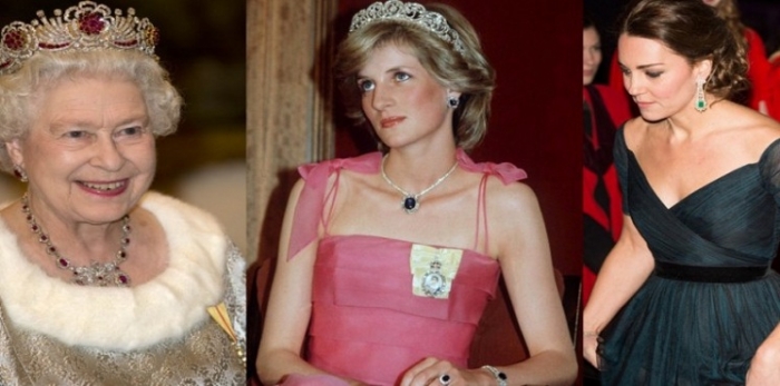 شاهد بالصور : أفخم مقتنيات العائلة المالكة البريطانية.. مجوهرات سعودية