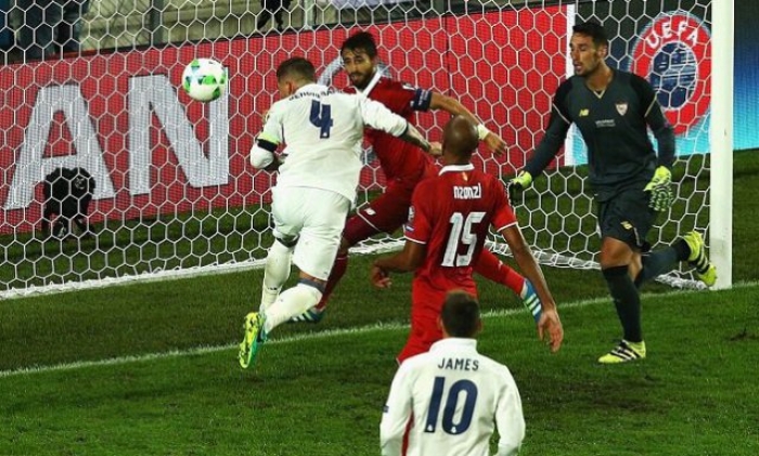 ريال مدريد بطلاً للسوبر الأوروبي بفوز مثير على إشبيلية