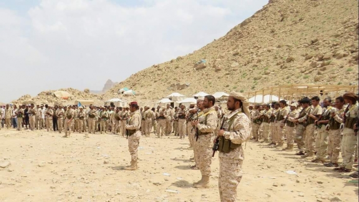 بالصور : الجيش الوطني يدفع بالكتيبة 81 عالية التدريب لجبهة نهم