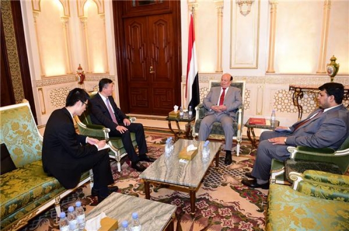 الصين تجدد دعمها لشرعية الرئيس هادي
