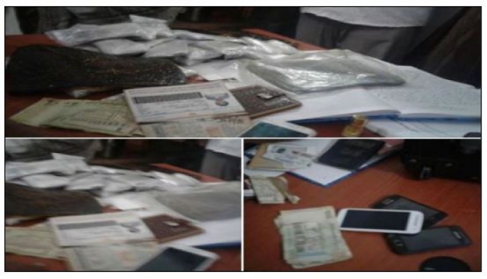 امن عدن يضبط عصابة تبيع المخدرات .. وتضم في عضويتها سيدة