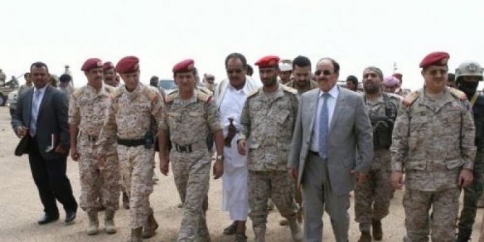 هادي يوجه بتكلف القميري لخلافة الشهيد الشدادي .. وعلي محسن يصل مارب