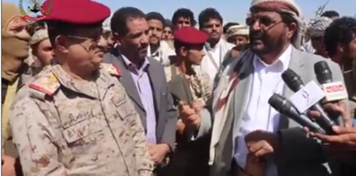 شاهد  بالفيديو .. تدشين عمل أول كاسحة ألغام من صنع محلي بمحافظة #مأرب