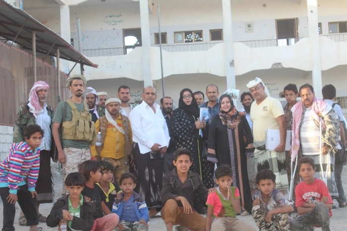اللجنة الوطنية تحقق في مجزرة سناح بالضالع وتلتقي بمدراء المكاتب التنفيذية وممثلي المنظمات