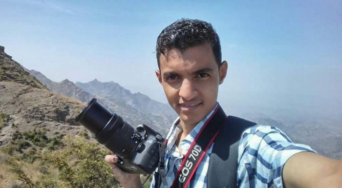 مقتل مصور صحفي في انفجار عمارة فخختها  مليشيات الحوثي وصالح في تعز