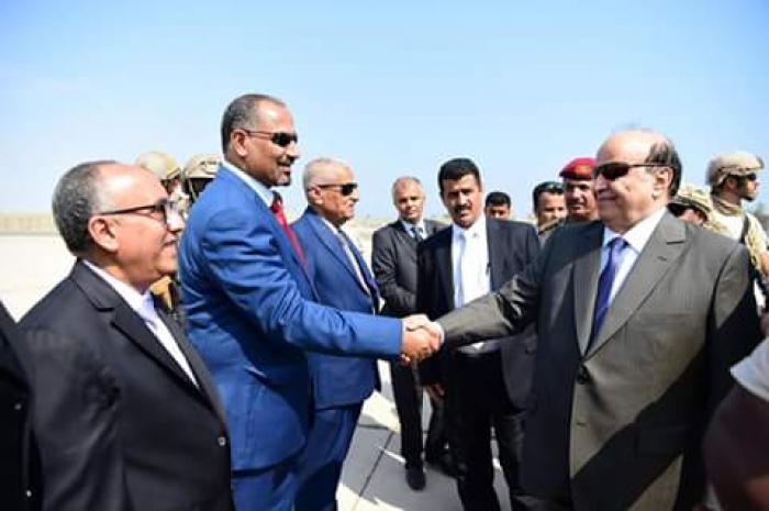 انتشار أمني مكثف في عدن عقب وصول الرئيس اليمني