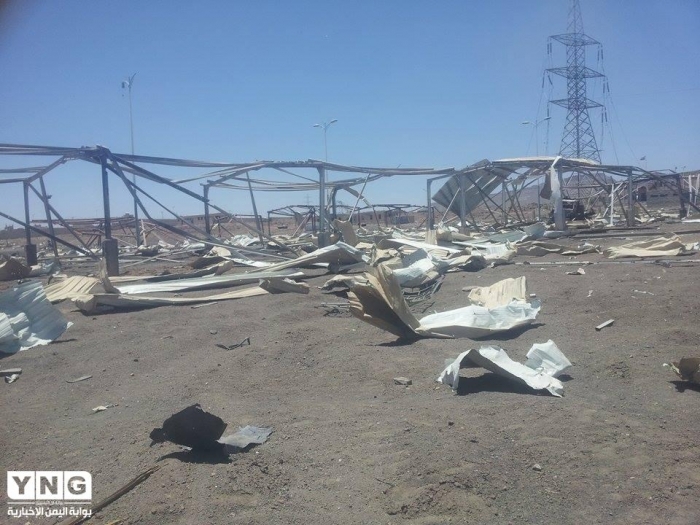 مقاتلات التحالف تشن غارات عنيفة على مقر قوات «الحرس الجمهوري» في صنعاء