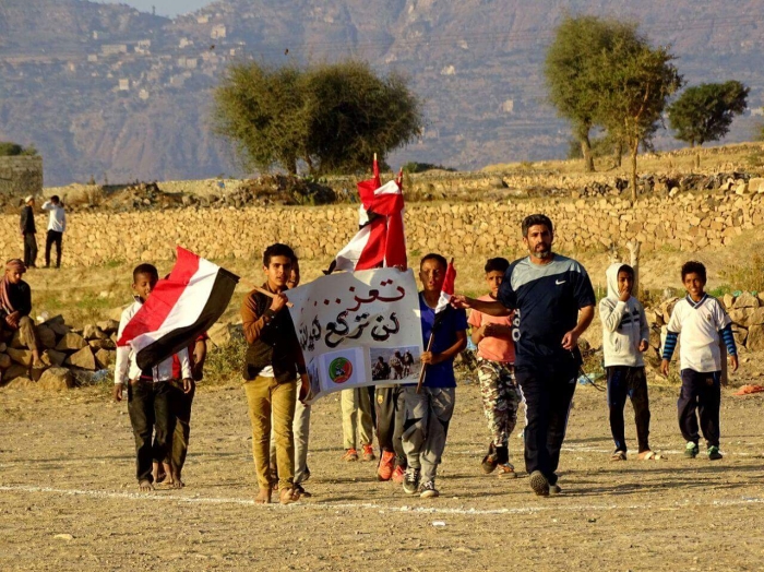 تعز : فوز الوحدة على التعاون في نهائي بطولة كرة القدم بمدينة التربة بالشمايتين