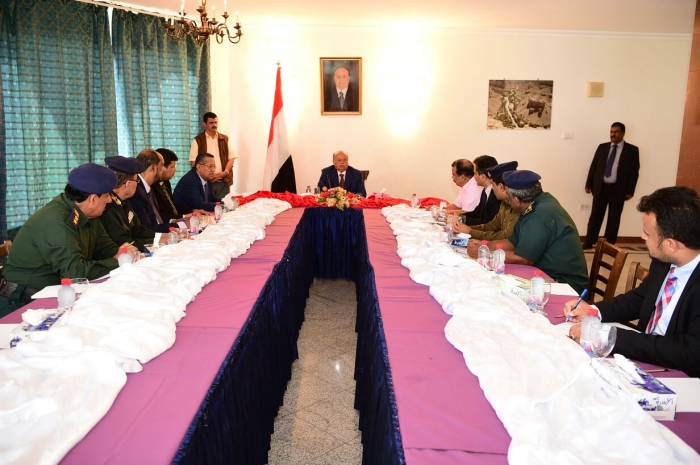 الرئيس هادي يدشن رسمياً إقليم حضرموت بالاجتماع مع محافظي حضرموت والمهرة وشبوة وسقطرى
