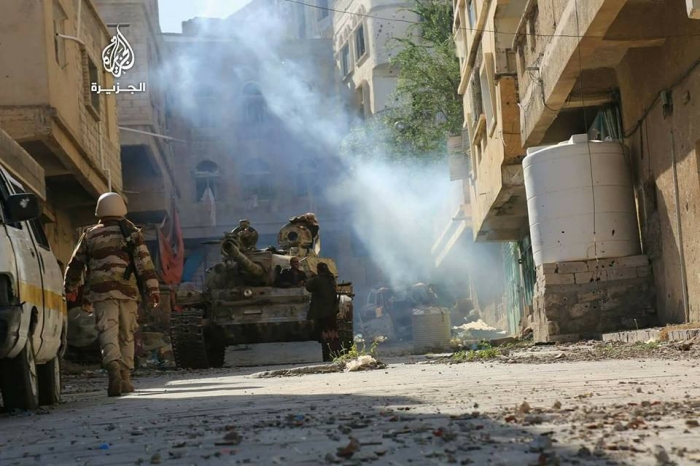 قائد المحور  :  الجيش الوطني يسيطر على 85% من مناطق محافظة تعز