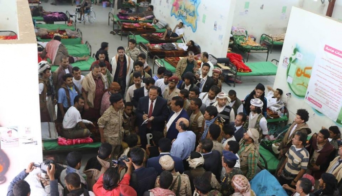 جباري : غدا مغادرة 107 من جرحى الجيش للعلاج خارج اليمن