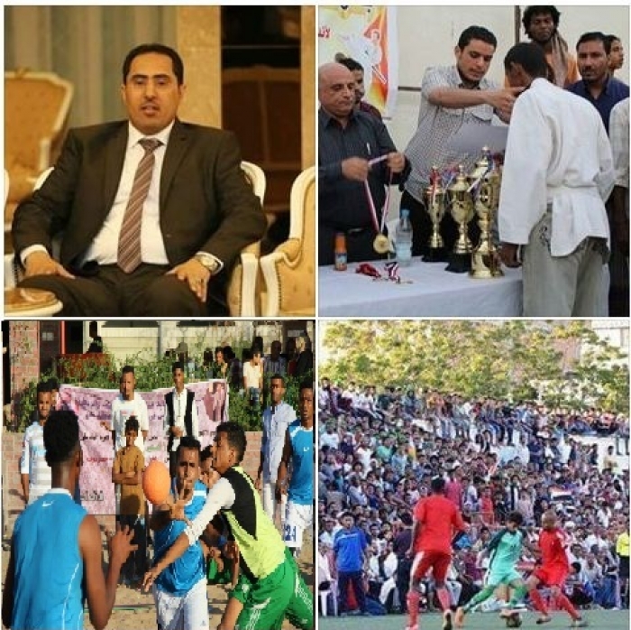 وزير الشباب والرياضة الاستاذ نايف البكري شكرا لك فأنت بحق مسئول يستحق ان ترفع لك القبعات