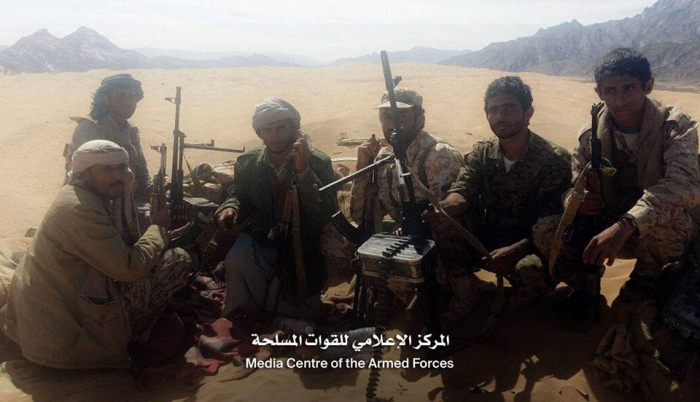 مقتل 11 من عناصر مليشيا الحوثي وصالح بنيران الجيش الوطني في بيحان شبوة