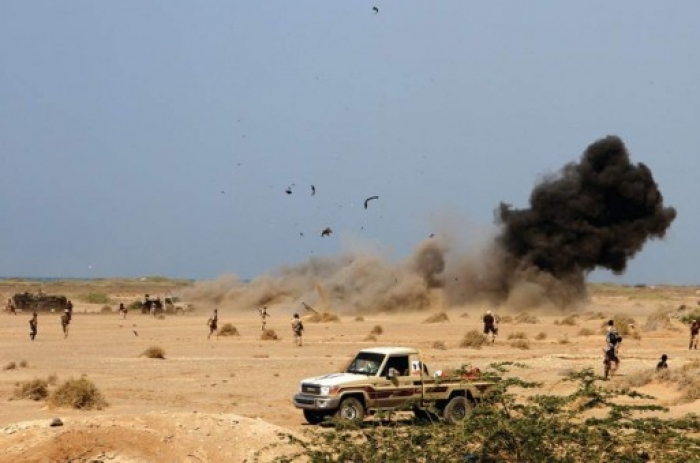 مقتل 29 من الحوثيين وإصابة 20 آخرين بغارات استهدفت تجمعاً لهم بمحافظة الحديدة