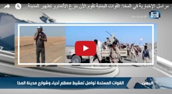 قناة سعودية من المخا: مئات الحوثيين يهربون ويبيعون أسلحتهم