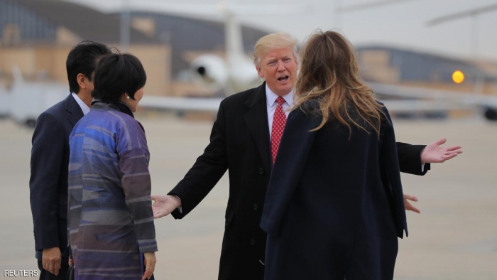 ميلانيا ترامب تخرج عن أعراف الزيارات الرئاسية