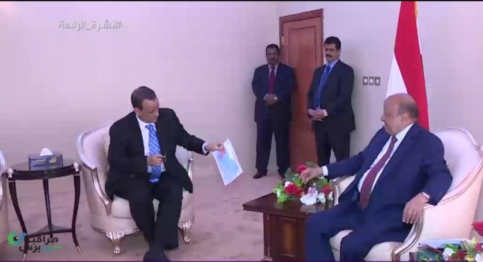 قناة العربية تكشف أبرز تعديلات الخطة الأممية باليمن ومصير الرئيس هادي والفريق الاحمر (فيديو)