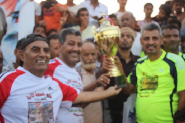 الخيسة يفوزعلى فريق نجوم عدن بكأس الناشط في الحراك الجنوبي أكيدصالح عوض
