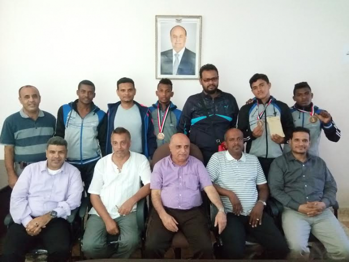 برعاية الوزير نايف البكري: تكريم منتخب اليمن أبطال العرب للملاكمة