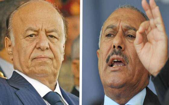 مصادر تكشف عن ردة فعل "صالح" بعد هجوم الرئيس هادي على نجله