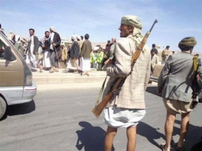 في تصعيد جديد مليشيا الحوثي تعتقل عدداً من مشائخ "صالح" في عمران على خلفية مواجهات مسلحة